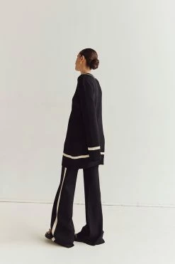 DISSH ELSIE BLACK KNIT PANT 11 DISSH ELSIE BLACK KNIT PANT -DISSH all-clothing Shop WES10099BK.600 2