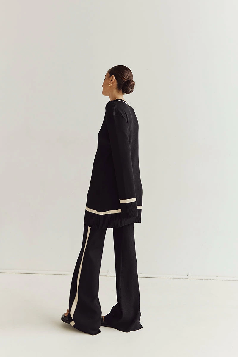 DISSH ELSIE BLACK KNIT PANT 6 DISSH ELSIE BLACK KNIT PANT - Image 6