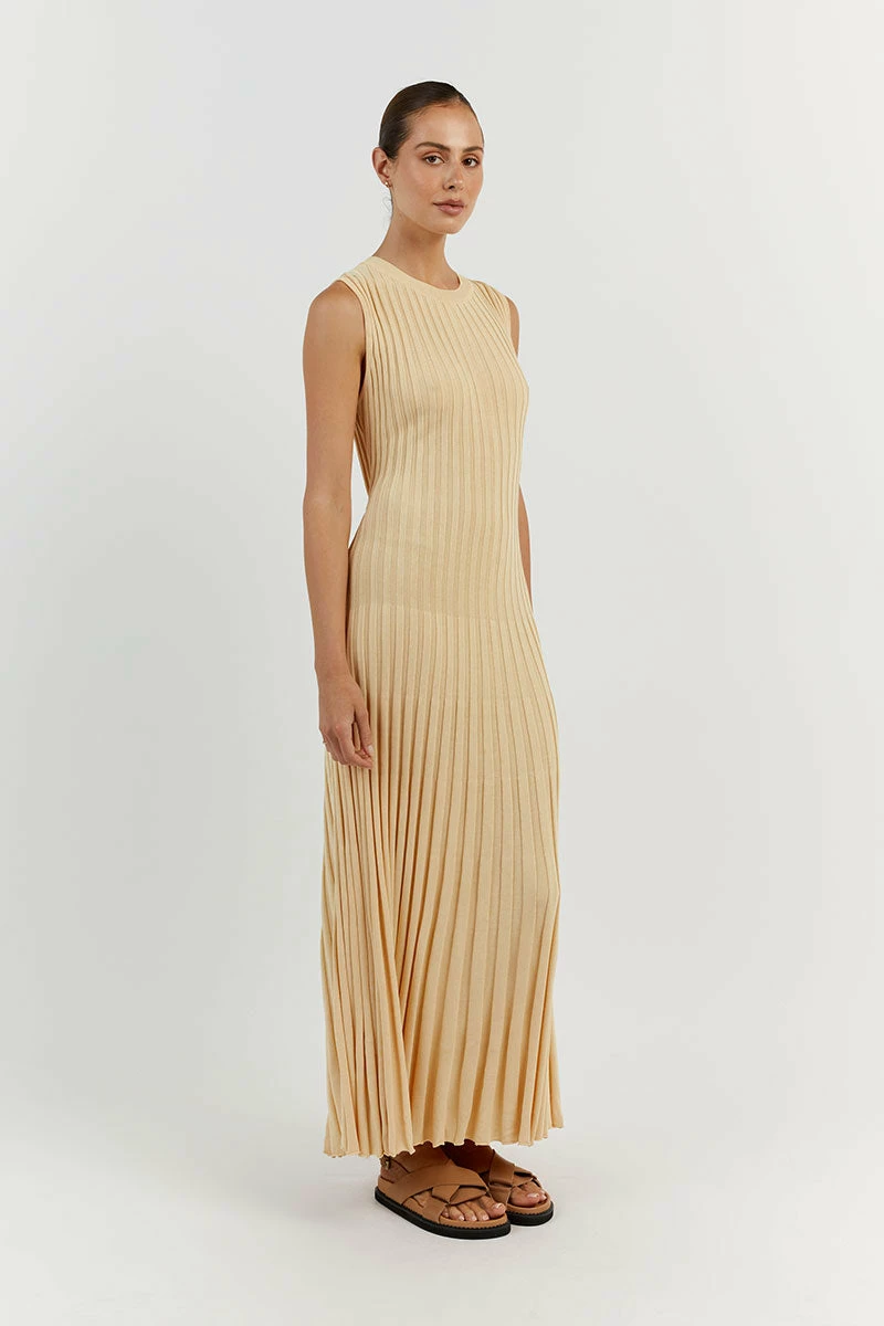 DISSH ADA LEMON SLEEVELESS MIDI DRESS 3 DISSH ADA LEMON SLEEVELESS MIDI DRESS - Image 3