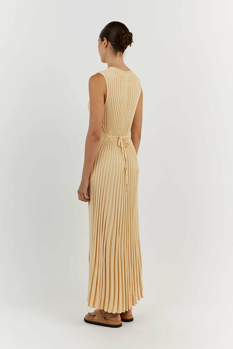 DISSH ADA LEMON SLEEVELESS MIDI DRESS 4 DISSH ADA LEMON SLEEVELESS MIDI DRESS - Image 4