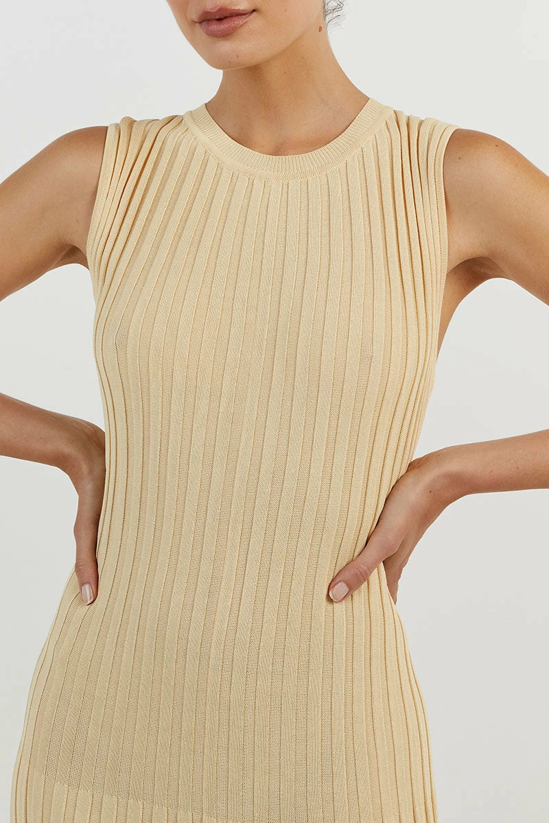 DISSH ADA LEMON SLEEVELESS MIDI DRESS 5 DISSH ADA LEMON SLEEVELESS MIDI DRESS - Image 5