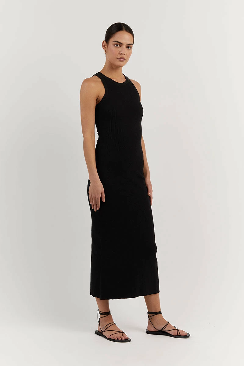 DISSH JENNA BLACK KNIT DRESS 2 DISSH JENNA BLACK KNIT DRESS - Image 2