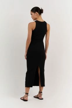 DISSH JENNA BLACK KNIT DRESS 6 DISSH JENNA BLACK KNIT DRESS -DISSH all-clothing Shop WES11177BK.600 3