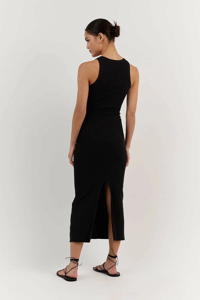 DISSH JENNA BLACK KNIT DRESS 3 DISSH JENNA BLACK KNIT DRESS - Image 3