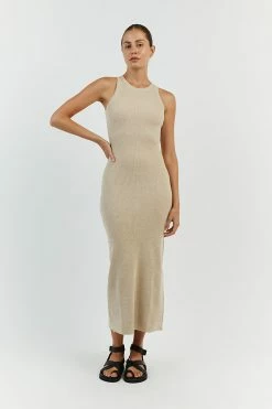 DISSH JENNA OAT MARLE KNIT DRESS -DISSH all-clothing Shop WES11177OTM.154 10