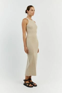 DISSH JENNA OAT MARLE KNIT DRESS -DISSH all-clothing Shop WES11177OTM.154 12