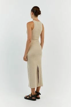 DISSH JENNA OAT MARLE KNIT DRESS -DISSH all-clothing Shop WES11177OTM.154 13