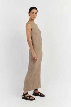 DISSH SIENNA TAUPE KNIT MIDI DRESS 7 DISSH SIENNA TAUPE KNIT MIDI DRESS -DISSH all-clothing Shop WES11194TAU.558 2 11ae0e16 5101 4780 910d 904b81bf1f46
