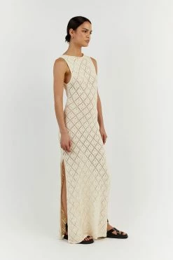 DISSH SORRENTO BUTTER CROCHET DRESS 7 DISSH SORRENTO BUTTER CROCHET DRESS -DISSH all-clothing Shop WES11196BUT.195 2