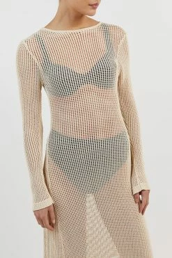 DISSH OPHELIA NATURAL CROCHET MAXI DRESS -DISSH all-clothing Shop WES11210NAT.150 19 c756ea66 b87b 4d59 8721 863242349d66