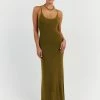 DISSH ASHER OLIVE KNIT DRESS