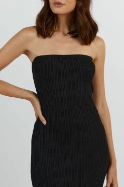 DISSH SIENNA BLACK BANDEAU MIDI DRESS 9 DISSH SIENNA BLACK BANDEAU MIDI DRESS -DISSH all-clothing Shop WES11218BK.600 14 997f02ce d1d1 42b9 b7a1 4541a468a5f7
