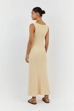 DISSH IVY LEMON MIDI DRESS 8 DISSH IVY LEMON MIDI DRESS -DISSH all-clothing Shop WES11226LEM.210 13