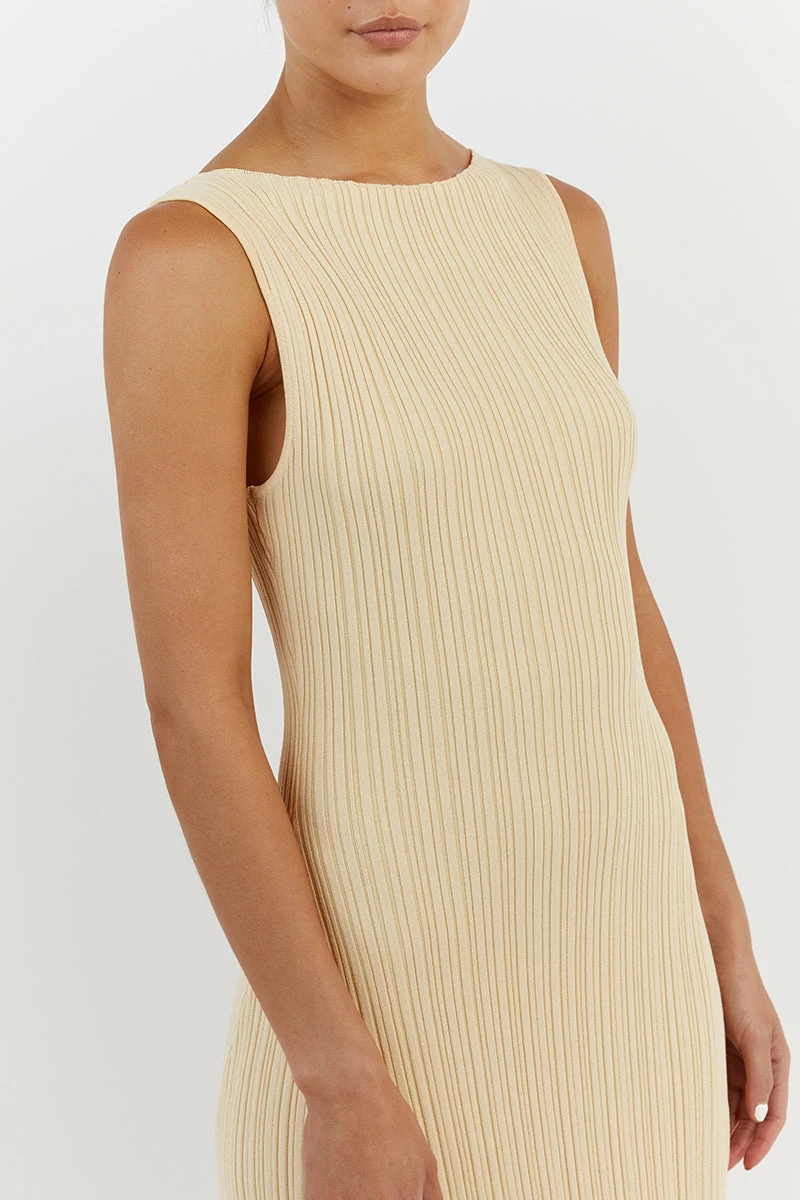 DISSH IVY LEMON MIDI DRESS 5 DISSH IVY LEMON MIDI DRESS - Image 5