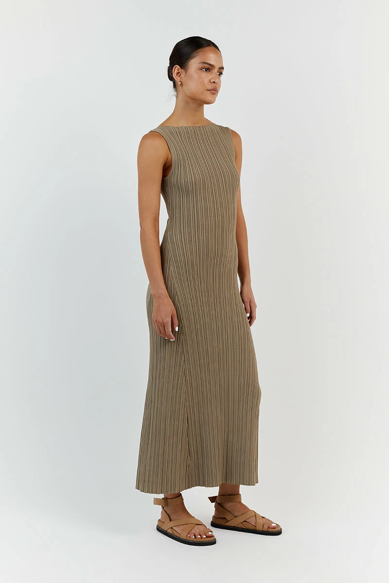 DISSH IVY MOSS MIDI DRESS 3 DISSH IVY MOSS MIDI DRESS - Image 3