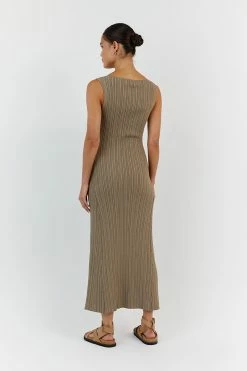 DISSH IVY MOSS MIDI DRESS 8 DISSH IVY MOSS MIDI DRESS -DISSH all-clothing Shop WES11226MOS.543 13