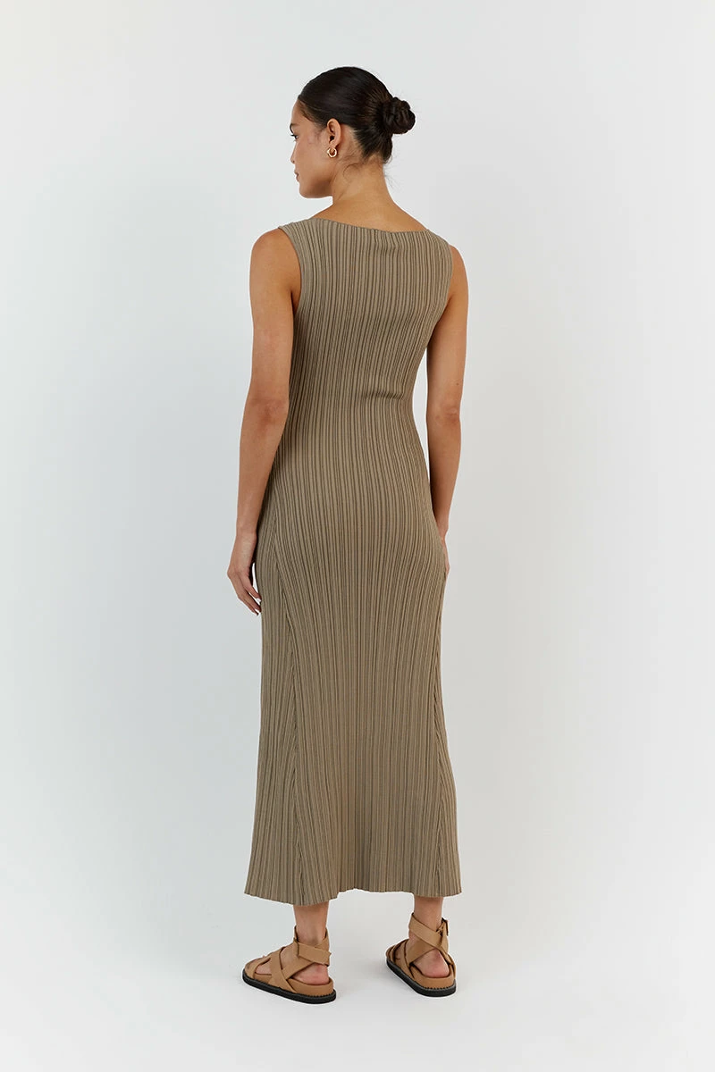 DISSH IVY MOSS MIDI DRESS 4 DISSH IVY MOSS MIDI DRESS - Image 4