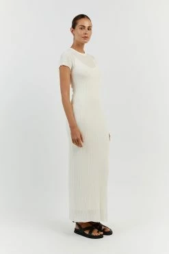 DISSH HARPER IVORY CAP SLEEVE MIDI DRESS 7 DISSH HARPER IVORY CAP SLEEVE MIDI DRESS -DISSH all-clothing Shop WES11238IVO.110 12 6c124c38 ec6c 4be2 84a1 eb8e5e80065e
