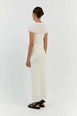 DISSH HARPER IVORY CAP SLEEVE MIDI DRESS 8 DISSH HARPER IVORY CAP SLEEVE MIDI DRESS -DISSH all-clothing Shop WES11238IVO.110 13 50842613 c9ae 48c2 b81a 431f69a7b6e1