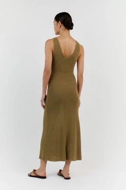 DISSH ASHER PISTACHIO V NECK MIDI DRESS 15 DISSH ASHER PISTACHIO V NECK MIDI DRESS -DISSH all-clothing Shop WES11243PIO.549 13 55404c1a a4e1 4a1a ac38 bd7a8bd237e0